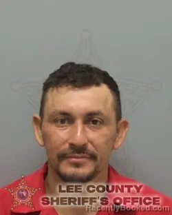 Mugshot of NOEL ENRIQUE ANGULO JARQUIN booked in Lee County, Florida on May 22, 2026