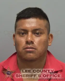 Mugshot of JOSE LUIS LOPEZ HERNANDEZ booked in Lee County, Florida on May 23, 2026