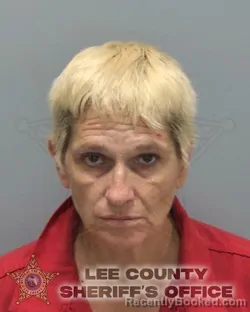 Mugshot of MICHELLE LEE SCHROWE booked in Lee County, Florida on May 23, 2026