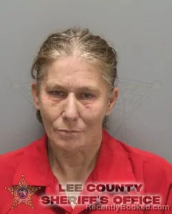 Mugshot of MICHELLE ANNE DEARING booked in Lee County, Florida on May 24, 2026