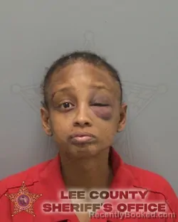 Mugshot of JASMINE BRESHAY LOWE booked in Lee County, Florida on May 31, 2026