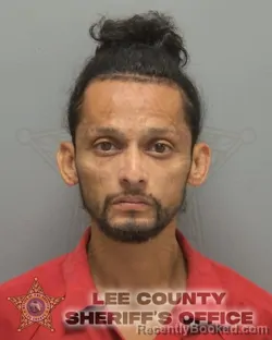 Mugshot of RAUDEL JR. VILLALOBOS booked in Lee County, Florida on May 31, 2026