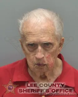 Mugshot of FRANCIS PATRICK BRODERICK booked in Lee County, Florida on May 31, 2026
