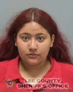 Mugshot of NOELIA JESSICA LEAL booked in Lee County, Florida on May 31, 2026