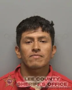 Mugshot of ALEXANDER PAEZ RODRIGUEZ booked in Lee County, Florida on June 1, 2026