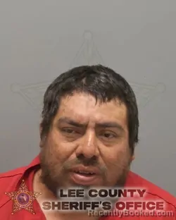 Mugshot of RENE LOPEZ booked in Lee County, Florida on June 3, 2026
