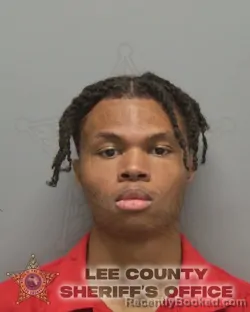 Booking photo from Lee County, Florida