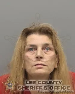 Mugshot of KELLY ANN GALLANT booked in Lee County, Florida on June 10, 2026