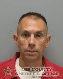 Mugshot of MARKUS ROBERT GALLEGOS booked in Lee County, Florida on June 11, 2026