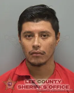 Mugshot of RAUL CIRIACO ZAMORA booked in Lee County, Florida on June 13, 2026