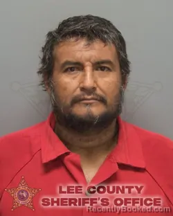 Mugshot of JOSE M GARCIA MACEDO booked in Lee County, Florida on June 13, 2026