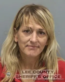 Mugshot of AMBER SKY CARTER booked in Lee County, Florida on June 17, 2026