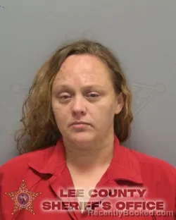 Mugshot of CHERYLYNN MARIE OSTEEN booked in Lee County, Florida on June 17, 2026
