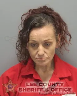 Mugshot of ANNA MARIE SOSA booked in Lee County, Florida on June 17, 2026