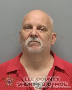 Mugshot of ROBERT FREDERICK RORICK booked in Lee County, Florida on June 17, 2026