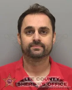Mugshot of GRANT SAXENA booked in Lee County, Florida on June 17, 2026