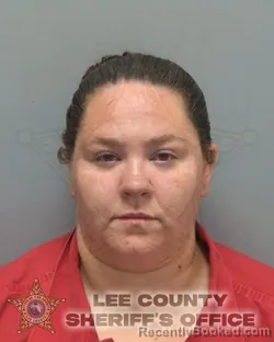 Mugshot of SHELBY WHISPER REED booked in Lee County, Florida on June 17, 2026
