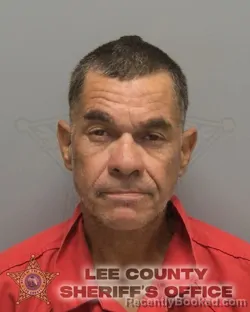 Mugshot of RICARDO MONTALVO booked in Lee County, Florida on June 17, 2026