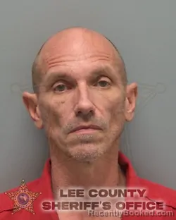 Mugshot of ROBERT MICHAEL HARRISON booked in Lee County, Florida on June 18, 2026