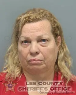 Mugshot of EDILSA PASTORA CONTRERAS CORDERO booked in Lee County, Florida on June 18, 2026