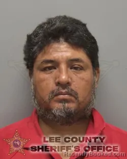 Mugshot of MAURO SANTIAGO-VEGA booked in Lee County, Florida on June 18, 2026