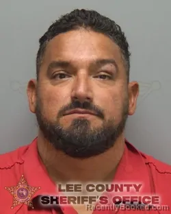 Mugshot of RAUL ALFREDO FRANCO-MENA booked in Lee County, Florida on June 18, 2026