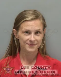 Mugshot of CARLEIGH RENEE CLAFFEY booked in Lee County, Florida on June 19, 2026