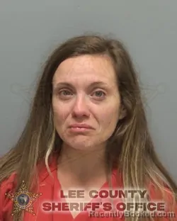 Mugshot of APRIL ROSE STROH booked in Lee County, Florida on June 19, 2026