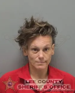 Mugshot of REANNAN MARIE CATHLEEN MORELAND booked in Lee County, Florida on June 19, 2026