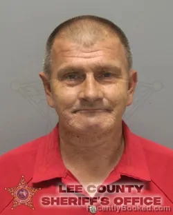 Mugshot of KARL SALVATORE NAYLOR booked in Lee County, Florida on June 19, 2026
