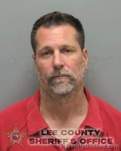 Mugshot of GREGORY ALAN WEBSTER booked in Lee County, Florida on June 20, 2026