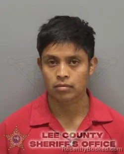 Mugshot of DIEGO ABEL CASTRO GONZALEZ booked in Lee County, Florida on June 20, 2026