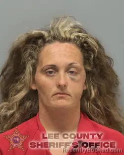 Mugshot of MYRANDA ROSEANN REED booked in Lee County, Florida on June 21, 2026