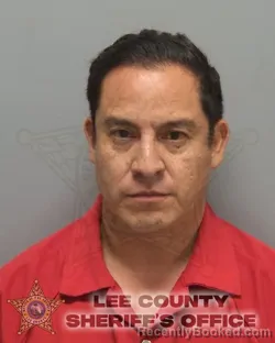 Mugshot of ANTHONY ROBERT GAMERO booked in Lee County, Florida on June 21, 2026
