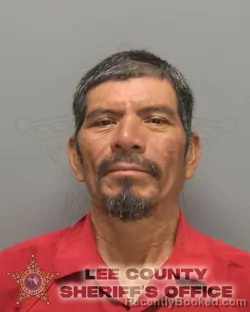 Mugshot of GABRIEL ISMAEL MENDES booked in Lee County, Florida on June 21, 2026