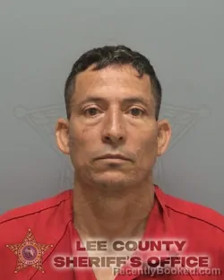 Mugshot of ALEXANDER CALDERON RICARDO booked in Lee County, Florida on June 21, 2026