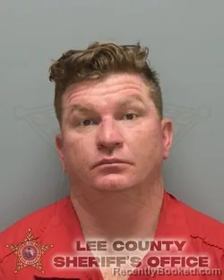 Mugshot of JASON ALLEN HAMPTON booked in Lee County, Florida on June 21, 2026