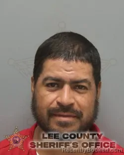 Mugshot of FIDEL VILLANUEVA AGULIAR booked in Lee County, Florida on June 21, 2026