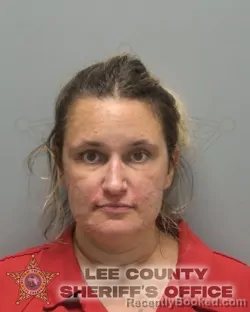 Mugshot of CHRISTINA ALEXA STASZAK booked in Lee County, Florida on June 22, 2026