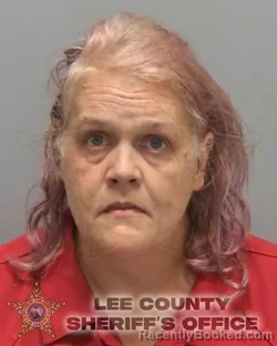 Mugshot of ELIZABETH ANN LAMBERT booked in Lee County, Florida on June 22, 2026