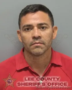 Mugshot of LUIS ENRIQUE TORRES SILVA booked in Lee County, Florida on June 22, 2026