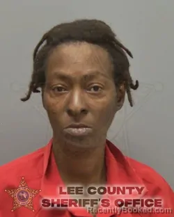 Mugshot of LATOYA VICTORIA GILMORE booked in Lee County, Florida on June 23, 2026