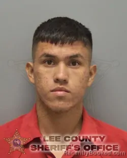 Mugshot of JULIO ESTUARDO SANDOVAL DOMINGO booked in Lee County, Florida on June 23, 2026