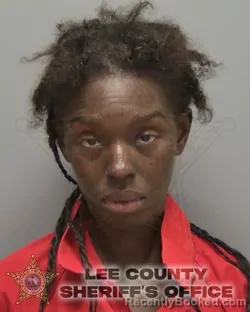 Mugshot of ASHJA SHAWNEA JONES booked in Lee County, Florida on June 23, 2026