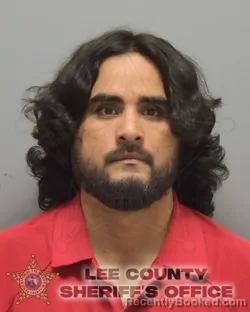 Mugshot of DANIEL CAVAZOS booked in Lee County, Florida on June 23, 2026