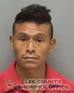 Mugshot of DIEGO CHIC CHANCHAVAC booked in Lee County, Florida on June 23, 2026