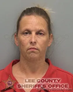 Mugshot of KELLY KNUDSON booked in Lee County, Florida on June 23, 2026