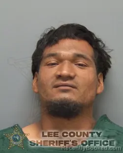 Mugshot of CARLOS GUITERREZ booked in Lee County, Florida on June 24, 2026