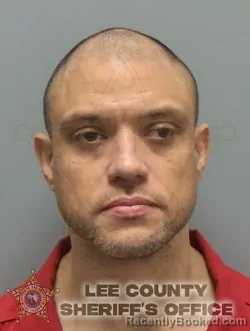 Mugshot of AARON LEE JR WILMORE booked in Lee County, Florida on June 24, 2026