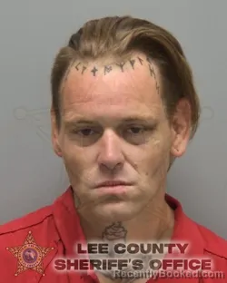 Mugshot of JARED MICHAEL PENOYER booked in Lee County, Florida on June 24, 2026